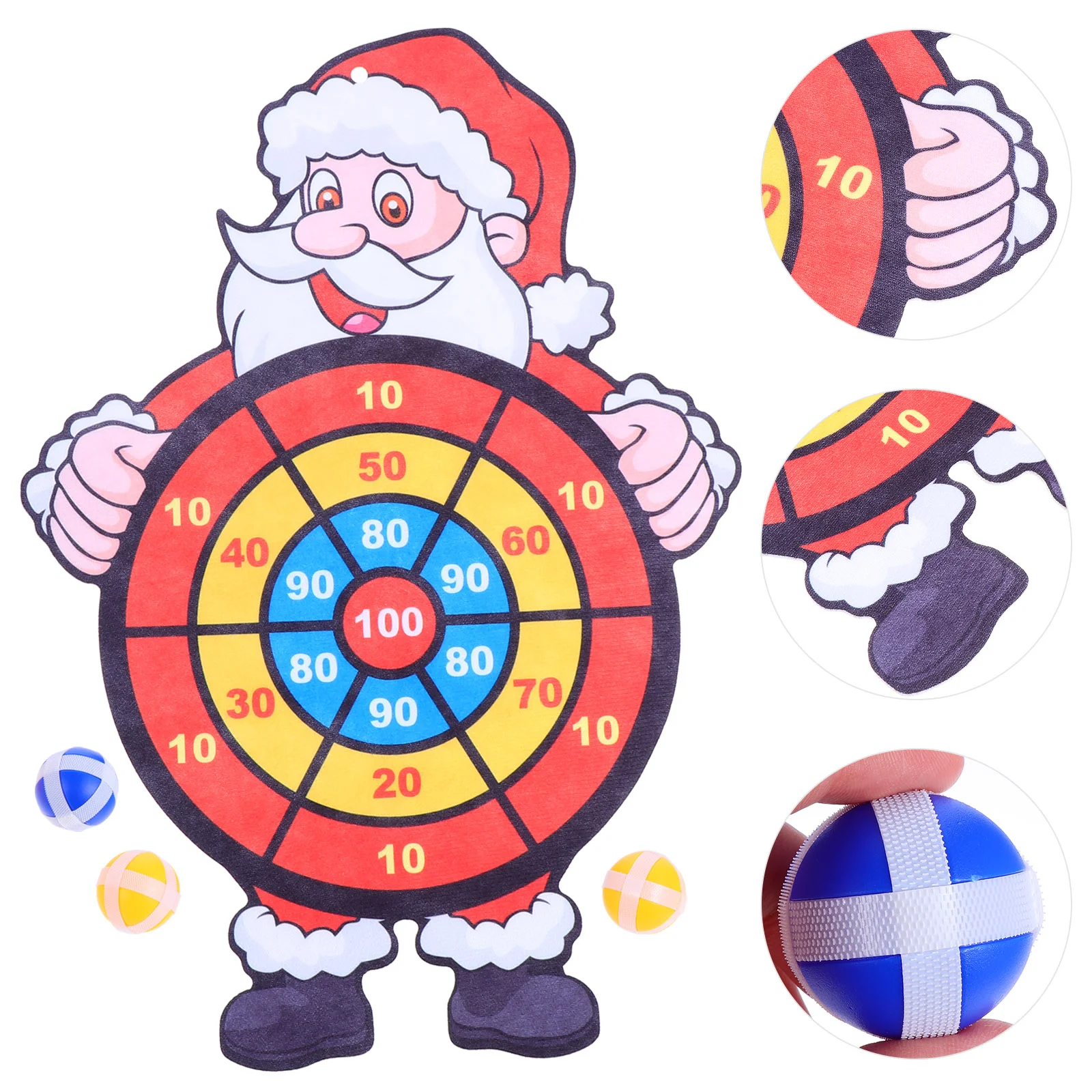 

Dart Board Kids Toy Game Educational Sticky Target Throw Ball Toddler Playset Outdoor