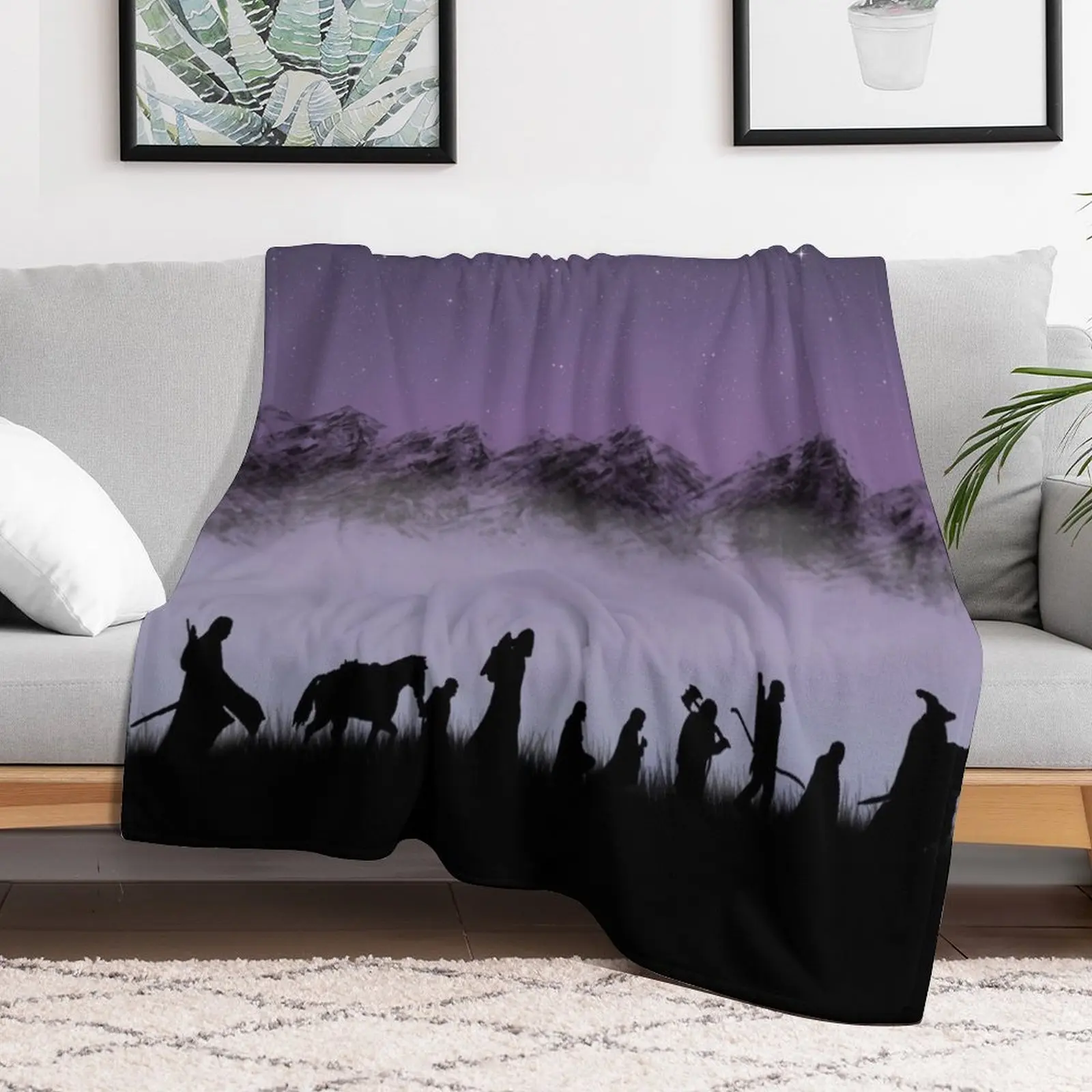 Одеяло для дивана в стиле аниме