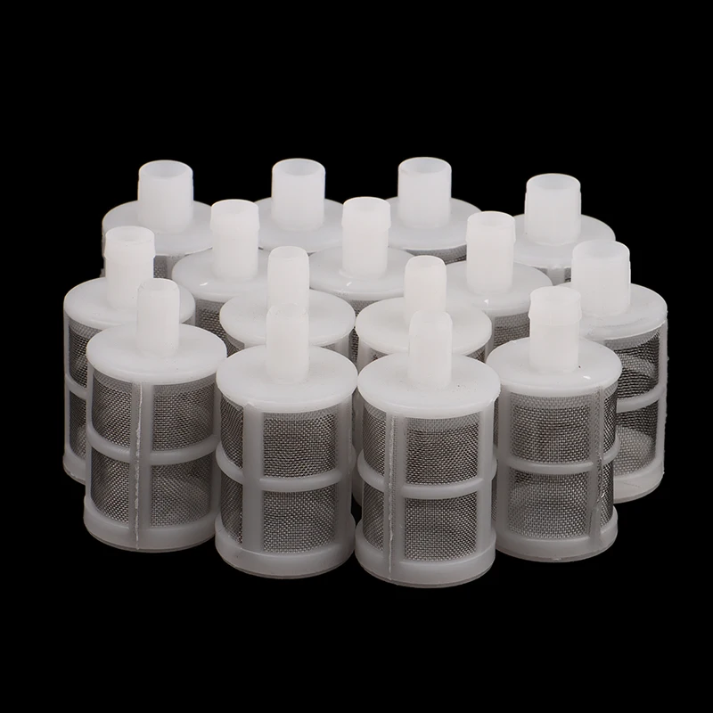 

5Pcs 8/10/12mm Submersible Water Pump Net Filter Garden Micro Irrigation Water Pump Protect Hose Clean Screen Filter