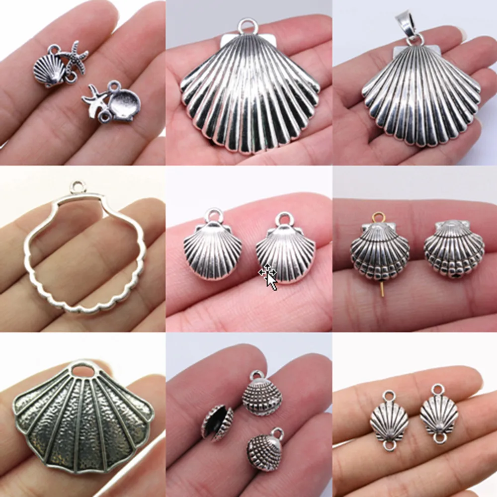

Bulk Charms For Jewelry Making Kit Pendant Diy Jewelry Accessories Shell Charms