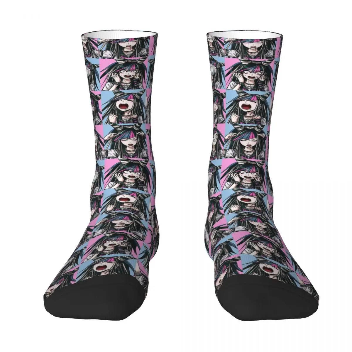 

Ibuki Mioda Danganronpa Socks Male Mens Women Winter Stockings Harajuku