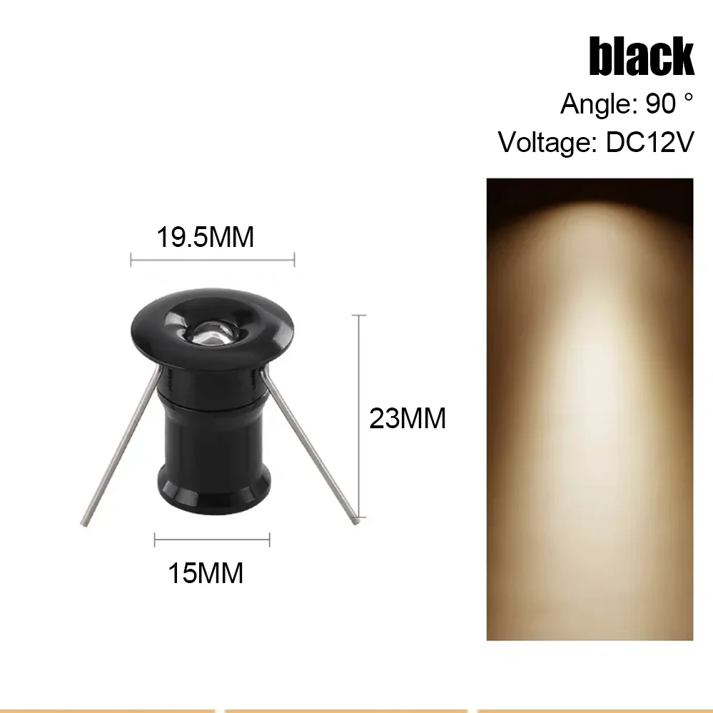 

Прожекторный светильник Aukiie 1Вт теплый белый