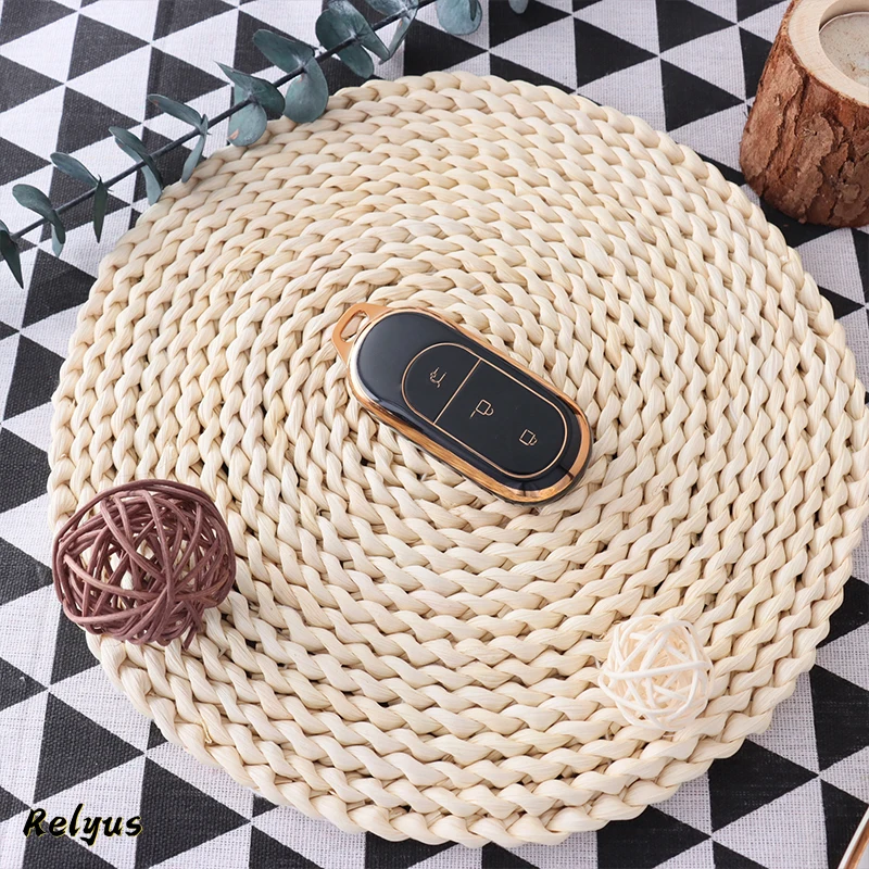 

Модный мягкий чехол из ТПУ для автомобильного дистанционного ключа, защитный чехол для Leapmotor T03 S01 C11 C01, держатель без ключа, автоаксессуары