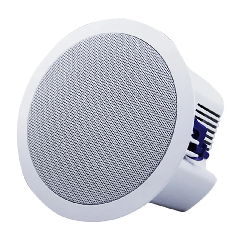 

4 Inch Wireless Bluetooth Ceiling Speaker Home Ceiling Horn With Amplifier Speaker For Home, Hotel, Bathroom, Shop