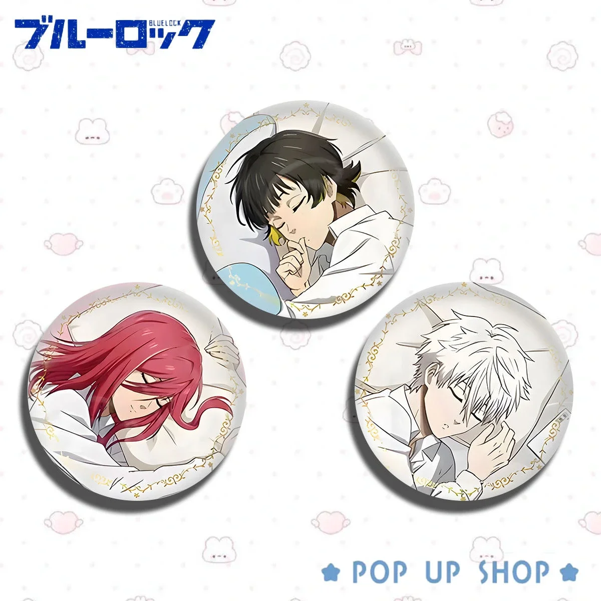 Значок аниме BLUE LOCK Chigiri Hyoma Nagi Seishiro из сериала Сон