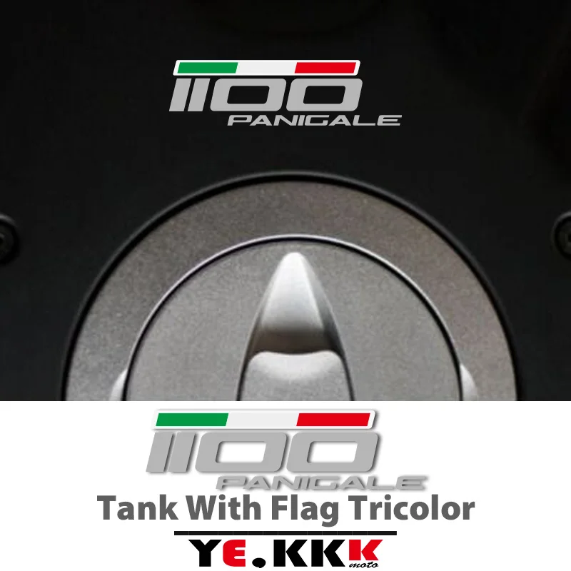 1 Sticker For DUCATI 1100 SP EVO Panigale S Monster Tank Flag Tricolor Decal Customization | Decals &amp Stickers