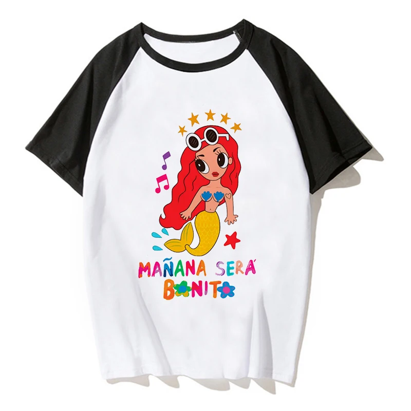 Повседневная детская футболка Детская с изображением Манны чоры Бонито Карола G