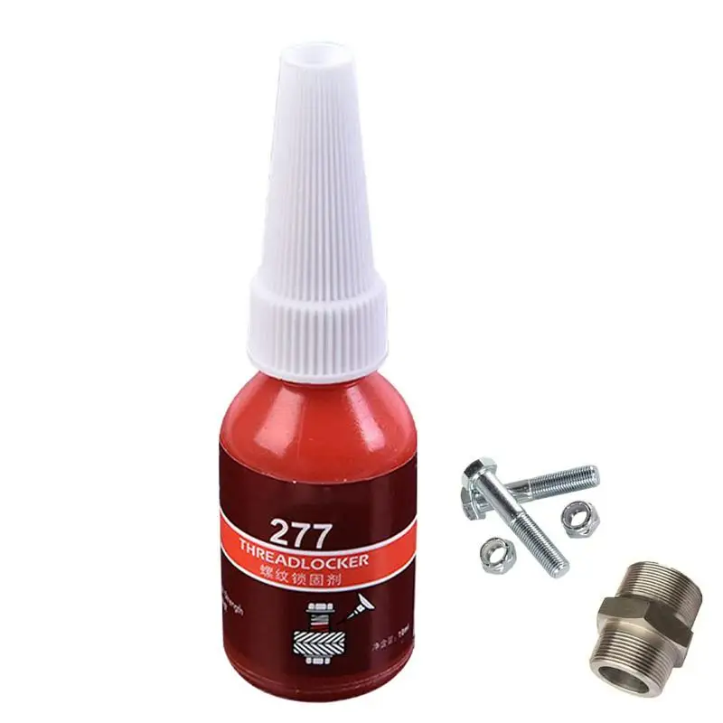 

Threadlocker Gel Red Locktight Thread Locker High Strength Screw Glue Anaerobic Adhesive Sealing For Screws Bolts Nuts 10ml
