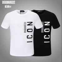 dsquared2 cotton letter print mens t shirt clothing 838