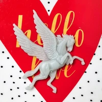 angel horse epoxy resin fondant silicone mold for diy pastry cupcake dessert decoration kitchenware baking accessories