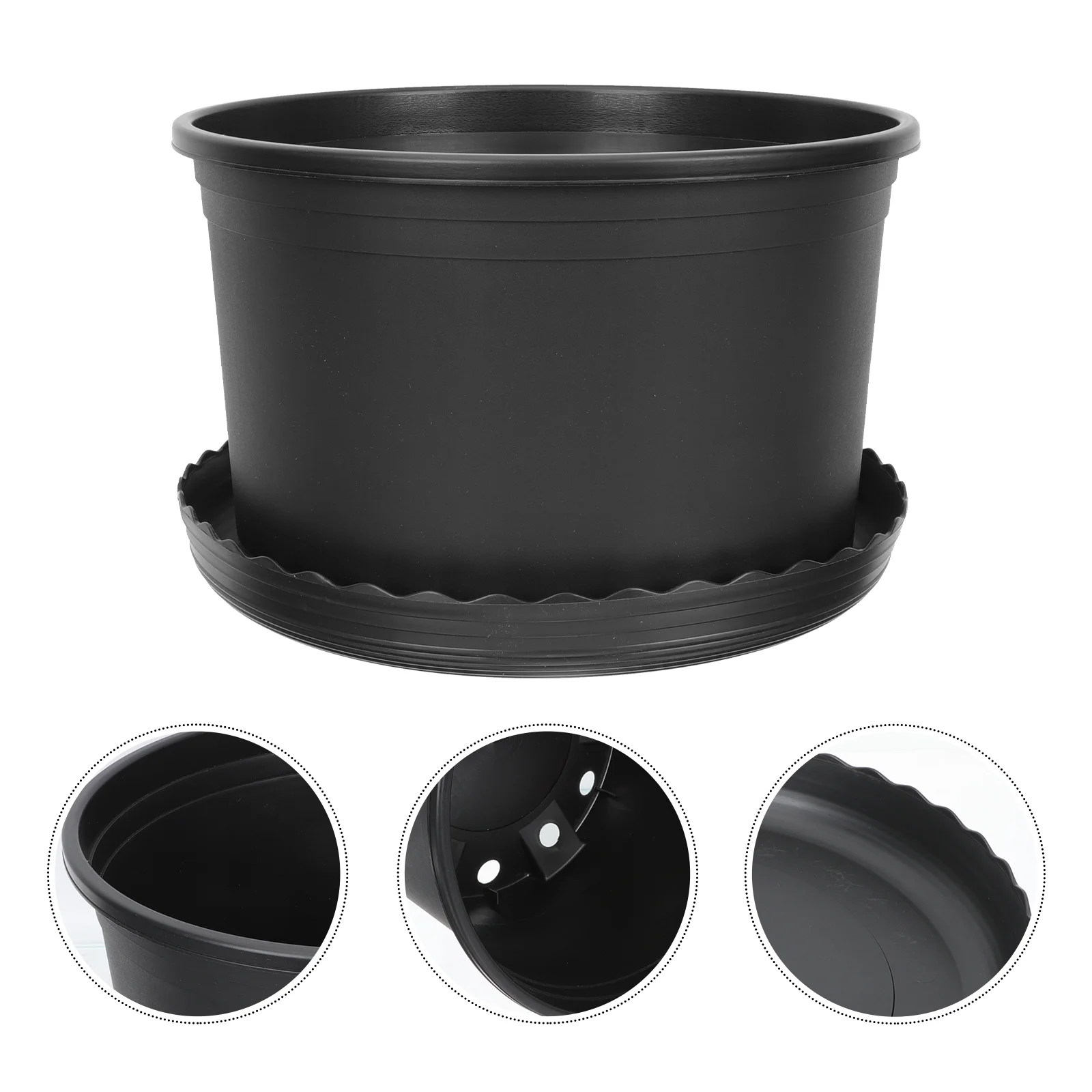Горшки для черной смородины растений пластиковые цветочные горшки контейнер