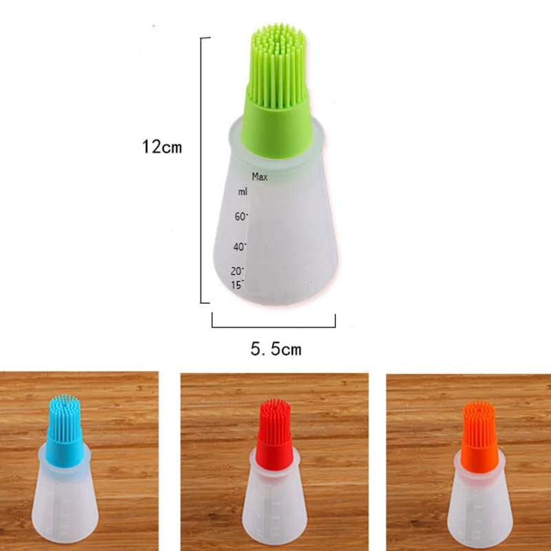 

Silicone BBQ Oil Brush Basting Brushes Cake Butter Bread Pastry Brush Cooking Utensil Kitchen Gadgets Kitchen Accessories Tools