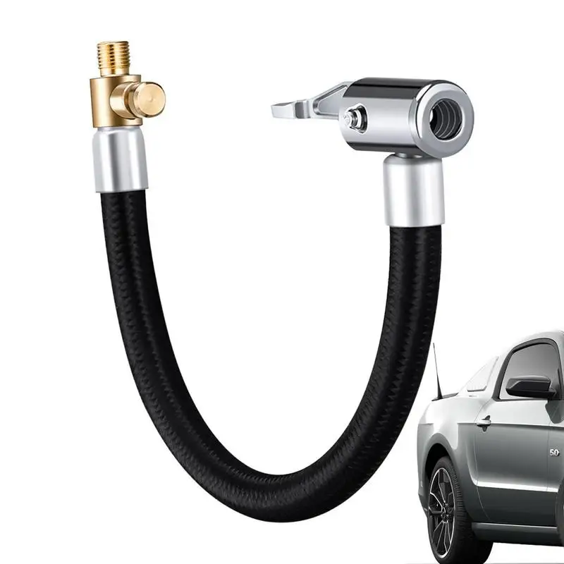 

Air Compressors Inflators Auto Tire Fast Inflator Self-locking Black Tube Hose Adapters Car Air Rubber Hose Lock On Clip
