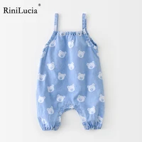 rinilucia 2022 baby summer clothing newborn infant baby boy girls bodysuit jumpsuit printing clothes outfits rompers
