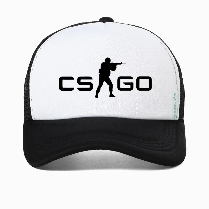 

Men Brand Golf hat game CS GO Baseball Cap Counter Strike Global Offensive CSGO Hip Hop hat Funny Casual Team Games hats bone