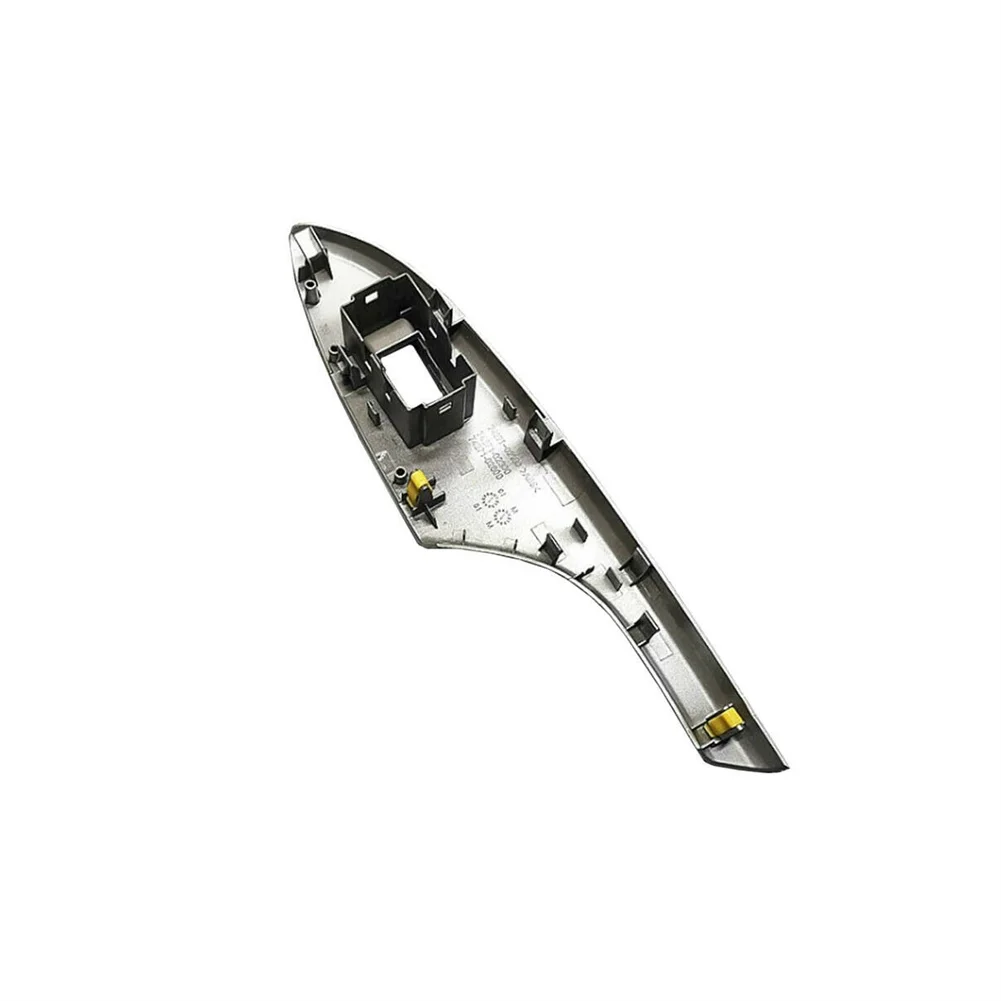 

1pc Silver Front Right Car Door Handle Armrest Window Master Switch Bezel Trim For Toyota Corolla 09-13 Interior Door Trim