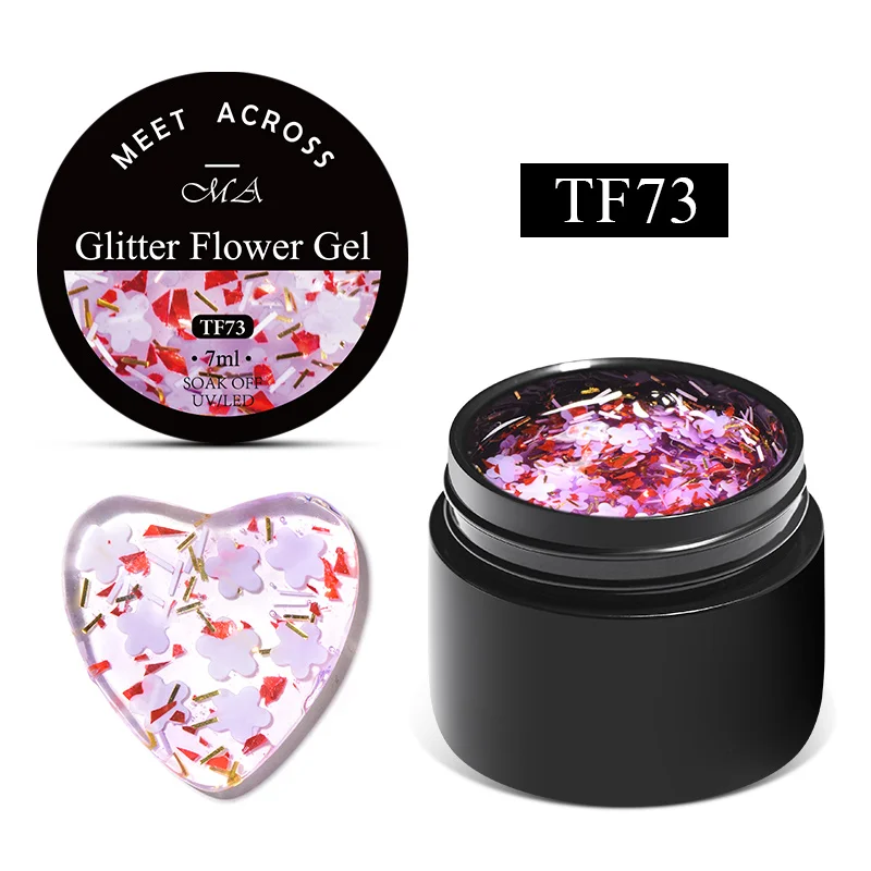 

7 мл Блестящий сушеный цветок гель лак для ногтей натуральный цветок фея серия впитать УФ гель для ногтей Сделай Сам покраска лак для нейл-ар...