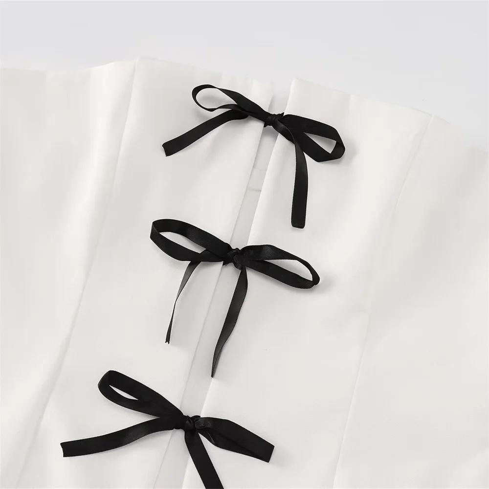 UNIZERA 2024 Летняя Женская Приталенная Майка С Открытой Спиной На Одно Плечо Бюстье