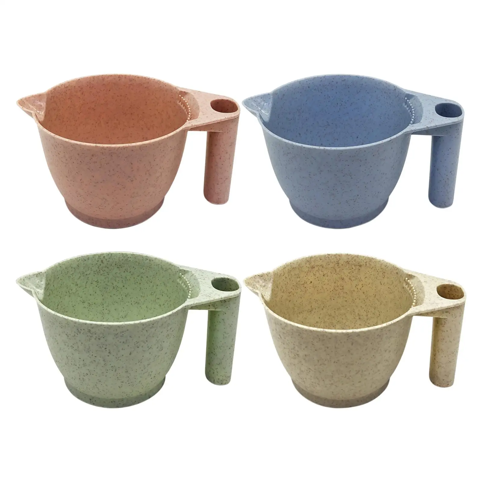 

Hair Dye Coloring Bowl Color Bowl Tail Dyeing Mixing Bowl for Hairdressing