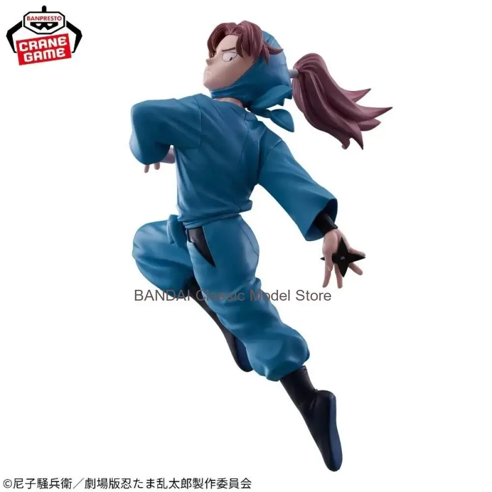 Фото Официальная коллекционная фигурка Bandai Banpresto по аниме Нинтама: Ранторо, Ямада Рикичи, Затто, Коннамон (ПВХ) №3