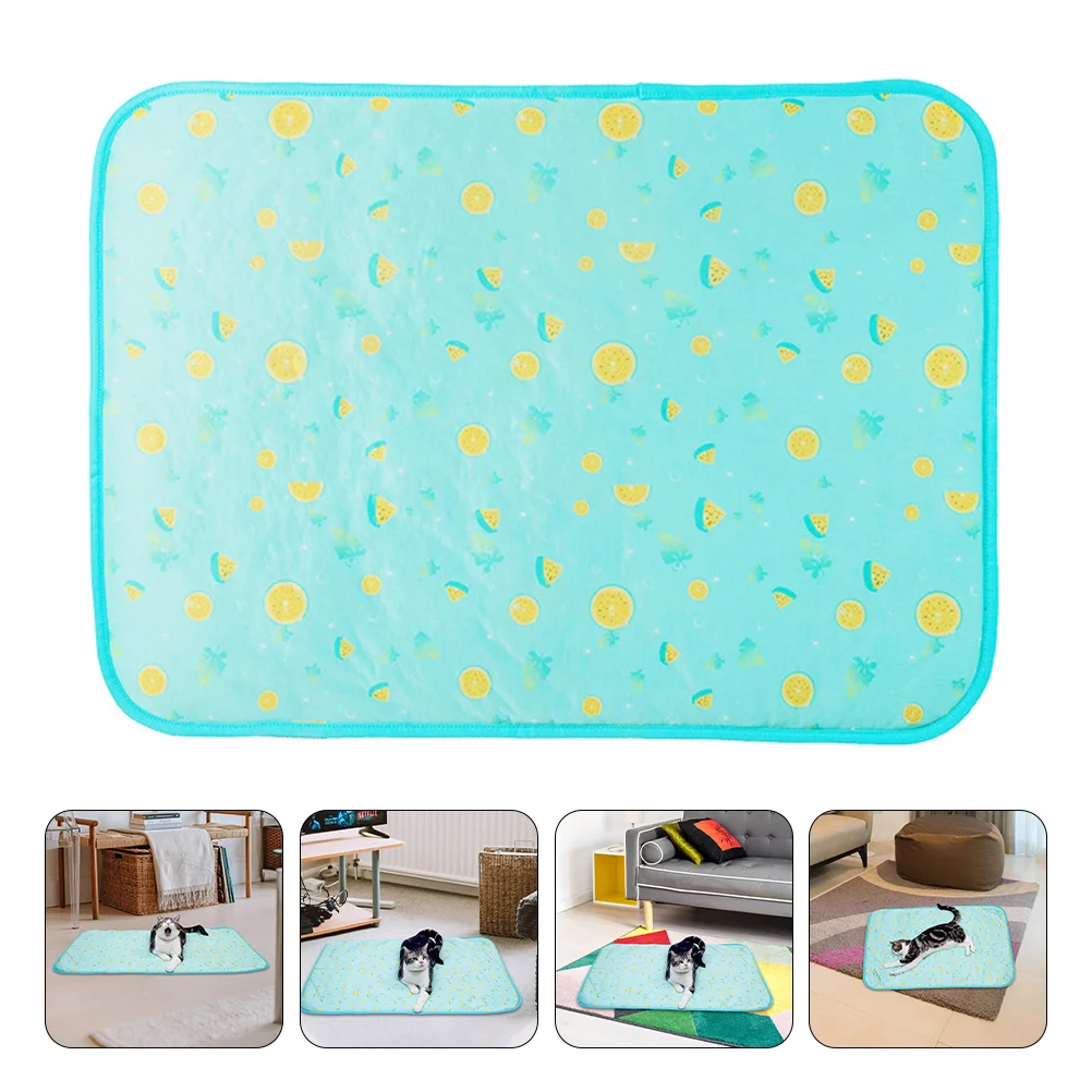 

Puppy Cooling Summer Mat Washable Pet Cooling Pad Breathable Pet Sleeping Mat