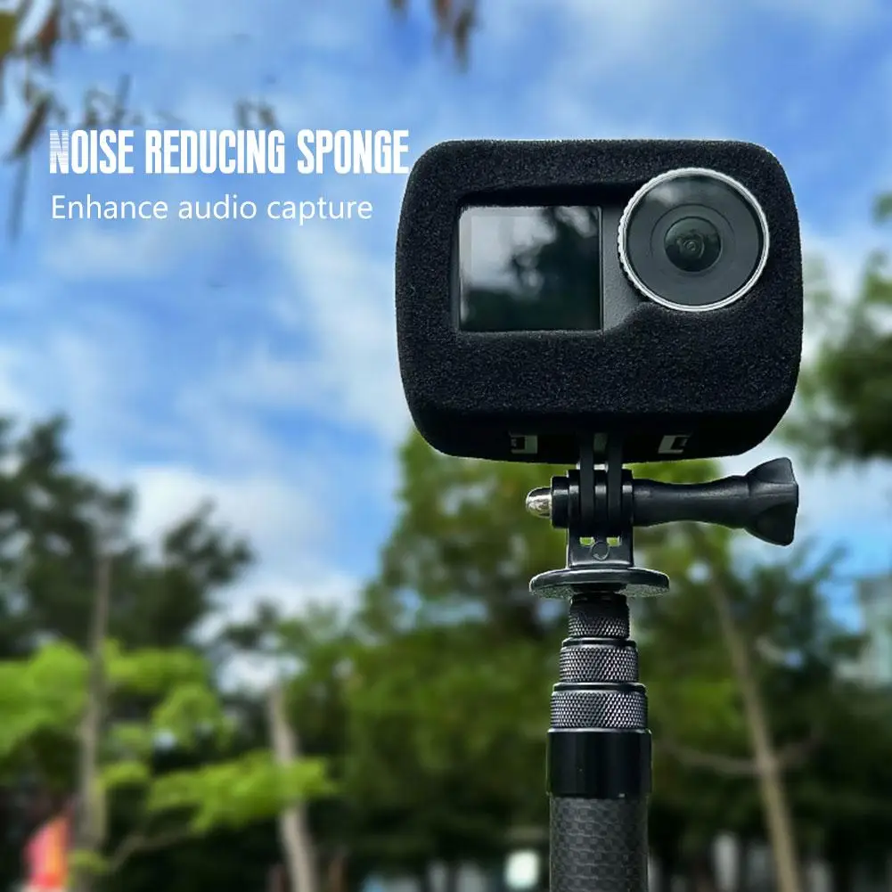 Губка из пенопласта для снижения шума ветра камеры Action5 pro чехол ветрового слоя
