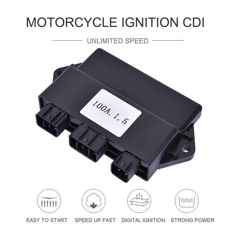 Неограниченная скорость мотоцикла цифровое Зажигание CDI блок стартер электрод зажигатель OEM 33200-115-0000 33200-055-0000 для HISUN