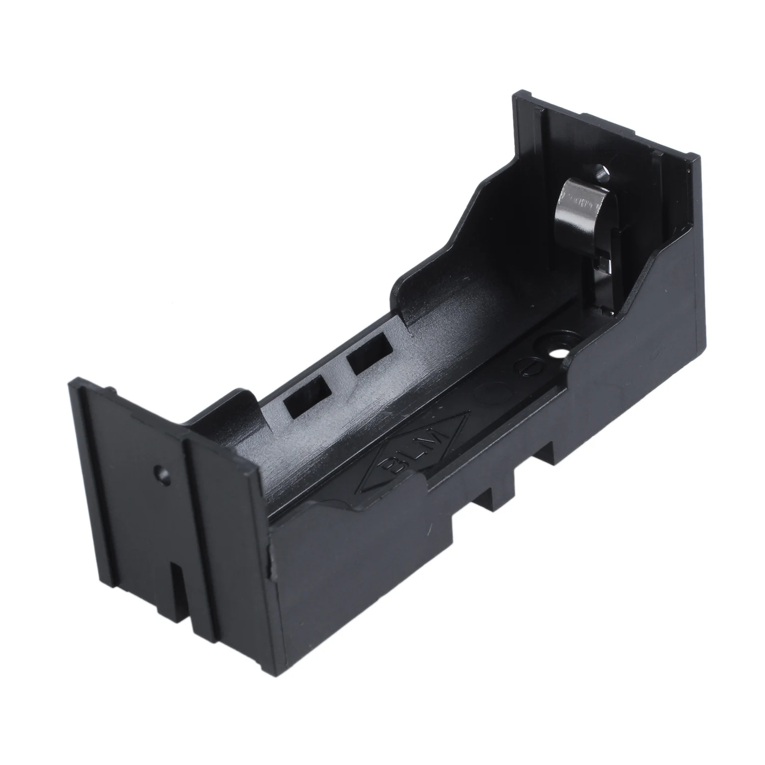 Пластиковый одиночный держатель для батареи 26650 коробка хранения 10 шт. черный