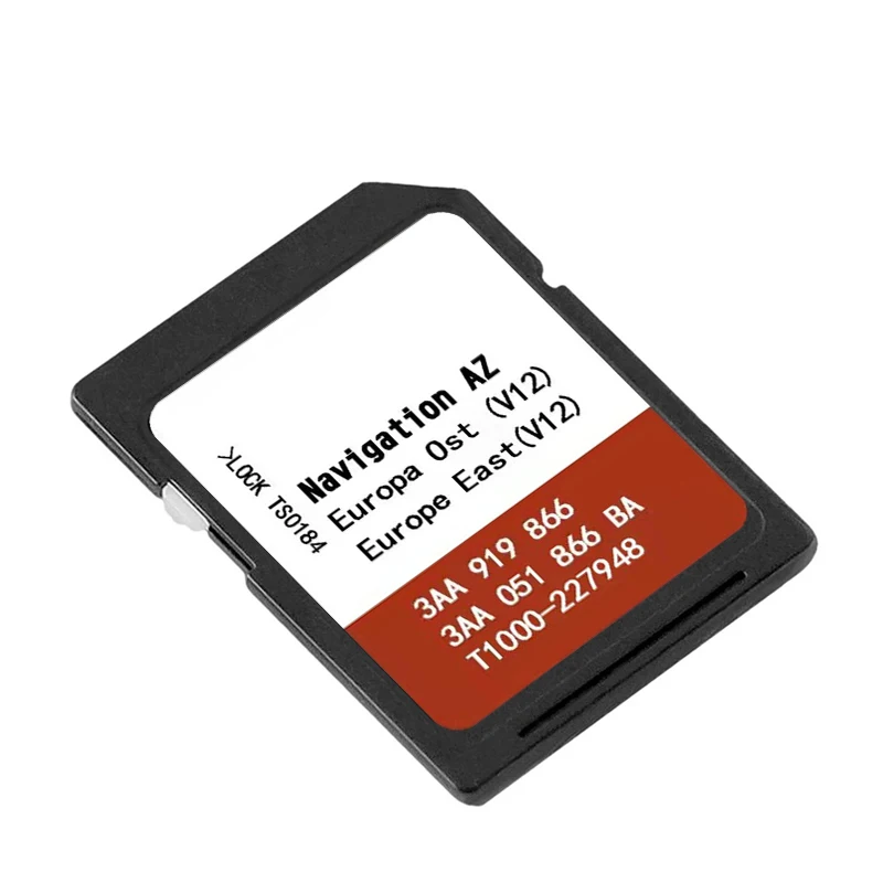 Original For VW SD Card Navigation V12 Europe East RNS 315 System Navi Software Update | Memory Cards