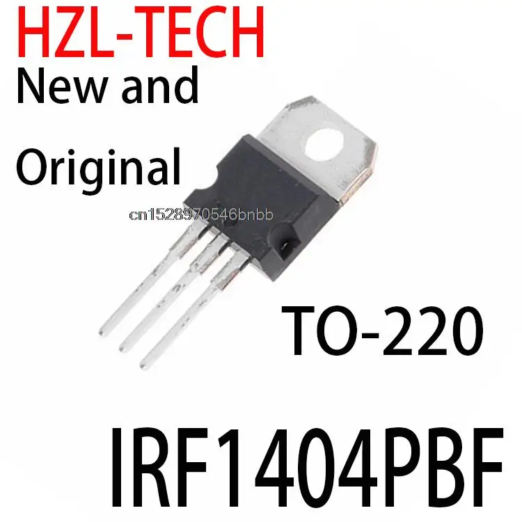

Новые и оригинальные IRF1404 TO-220 IRF1404PBF, 10 шт.