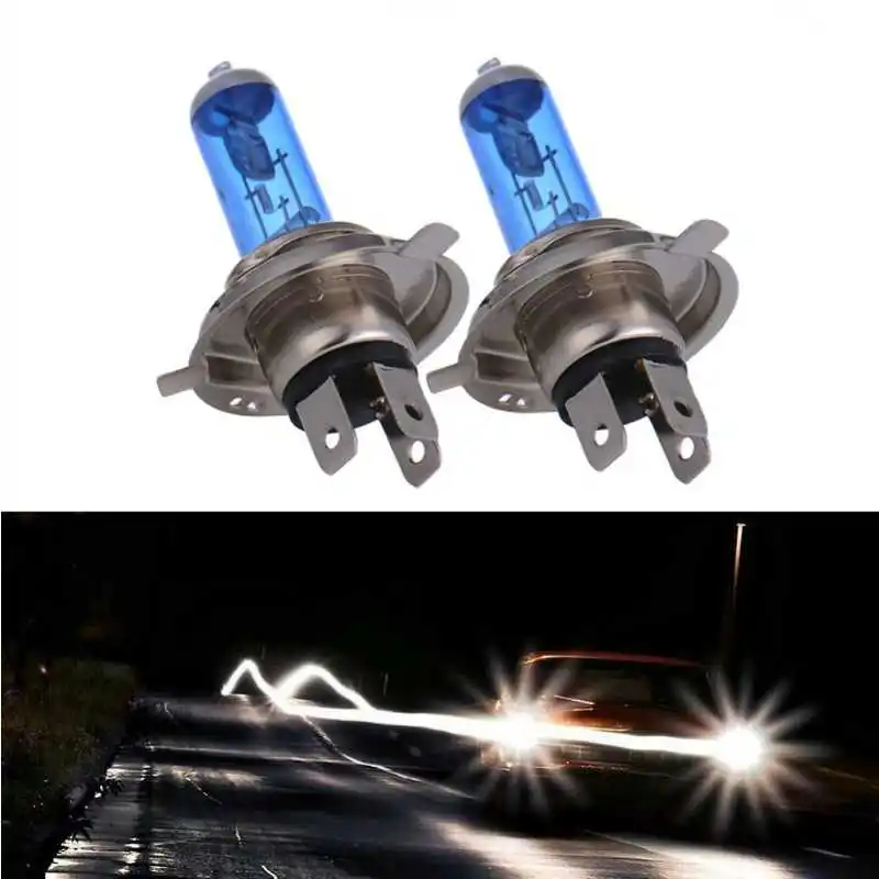 1 пара высококачественные универсальные автомобильные фары 100 Вт H4 5500K |