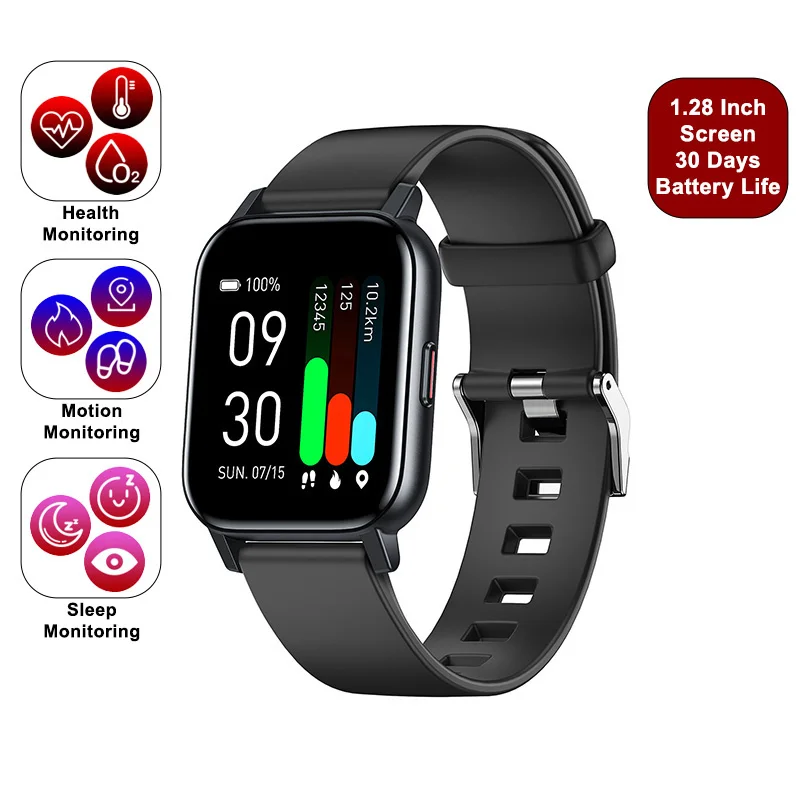 

Xiaomi Sub-brand Smart Watch Blood Oxygen Men Fitness Bracelet Women Heart Rate Health Sleep Motion Monitor Band Waterproof New