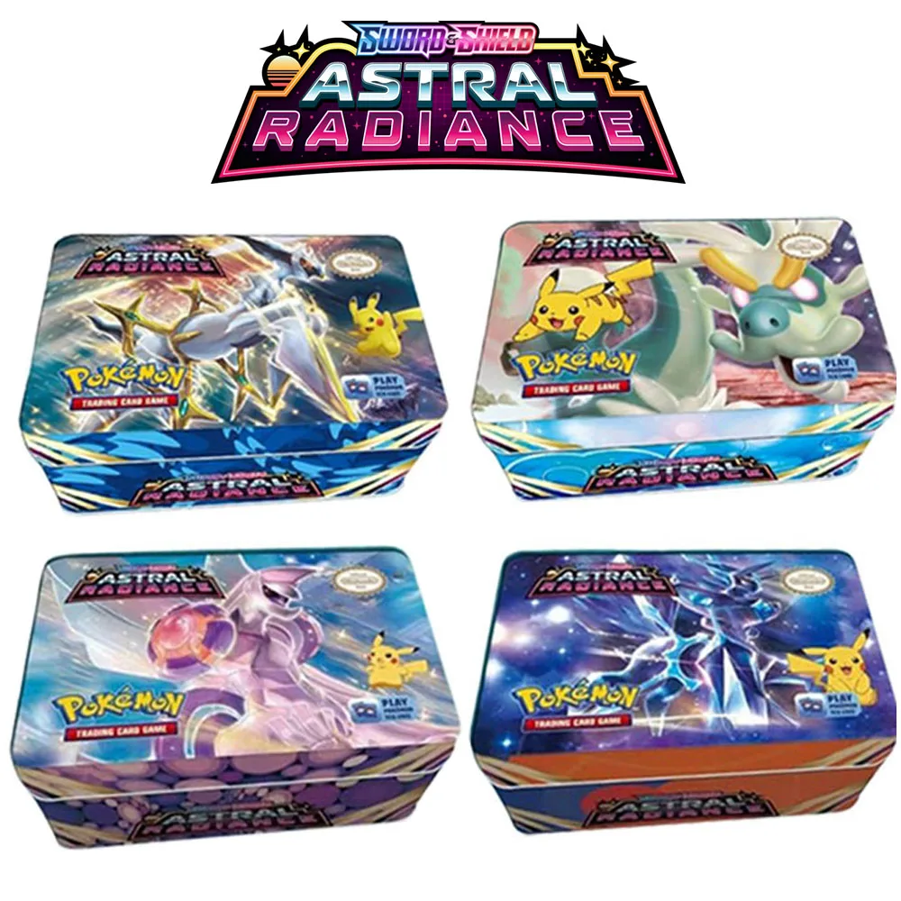 

42 шт., металлические карты Pokemon в английском/испанском стиле