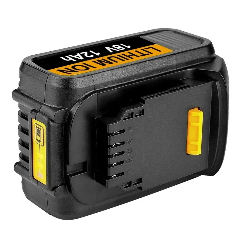 Фото Новый оригинальный сменный литиевый аккумулятор DCB200 18 В 18 Ач для Dewalt 18 В DCB184 DCB200 DCB182 DCB180 DCB181 DCB182 DCB201 DCB206 №3