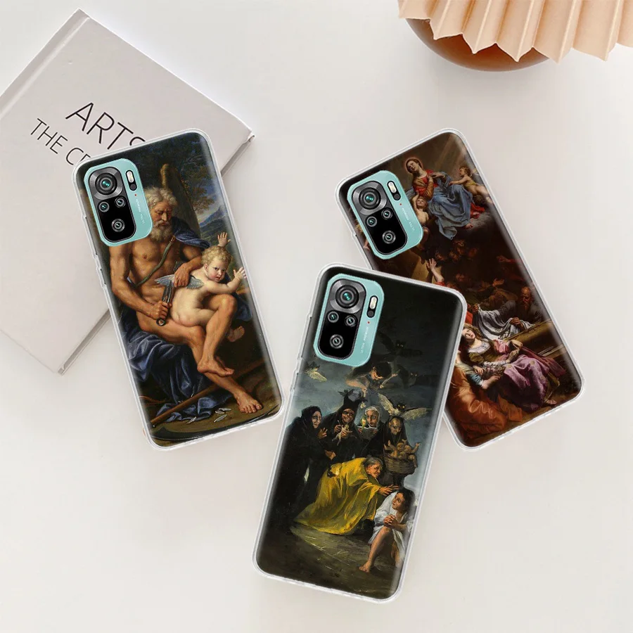 Испания Francisco Goya Art Чехол для телефона Xiaomi Redmi Note 13 Pro Plus 5G Cover 10 10A 10C 12 12C 9A 9C 9T 8A 7A 6A 9 8 7