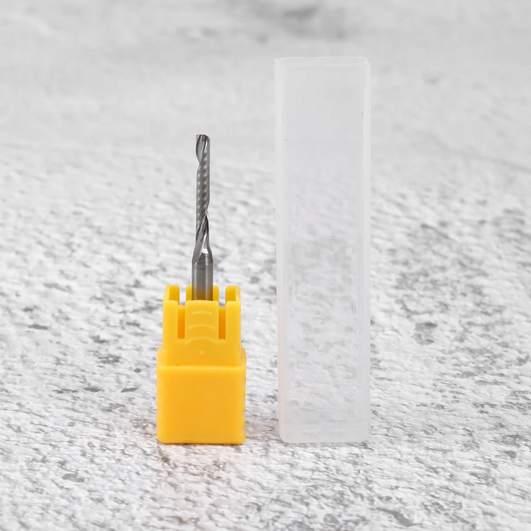 2 мм x 15 твердосплавная спиральная Концевая фреза с одной канавкой ЧПУ