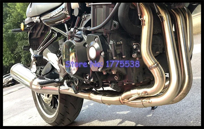 Для Kawasaki Z900RS/cafe 2018-2023 мотоциклетная выхлопная система коллекторная трубка