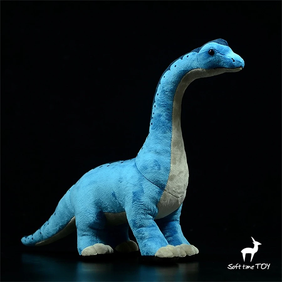 Аниме Brachiosaurus с высокой точностью милый плюшевый динозавр Юрского периода