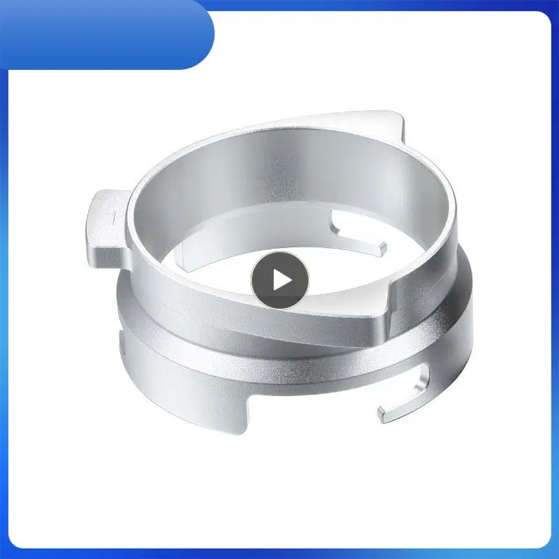 

54mm Powder Receiving Ring Rotatable Alloy Powder Receiving Device Dosing Ring Brewing Bowl Coffee Powder For Household Kithch