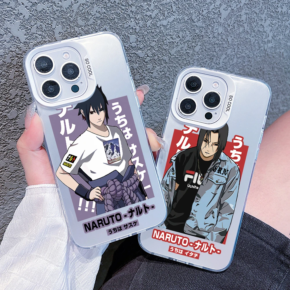 Чехол для телефона Animation S-Sasuke Shikamarus Apple iPhone 16 16e 15 14 Plus 13 12 11 iPhone16 Pro Max X Xs XR 8 7 e Matte Cover