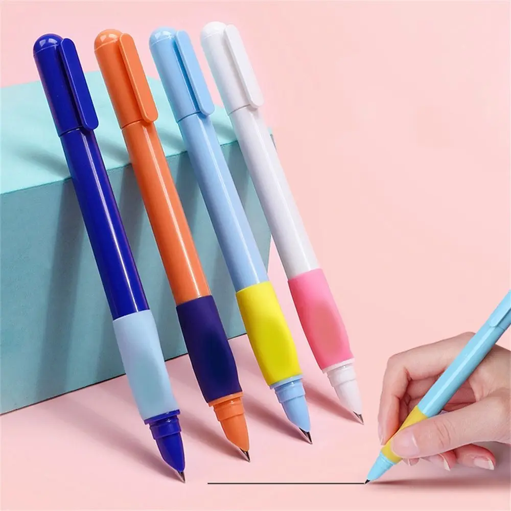 

Posture Correction Fountain Pen Replaceable Ink Pen 0.38mm Nib Practice Calligraphy Pen Office School Writing Stationery