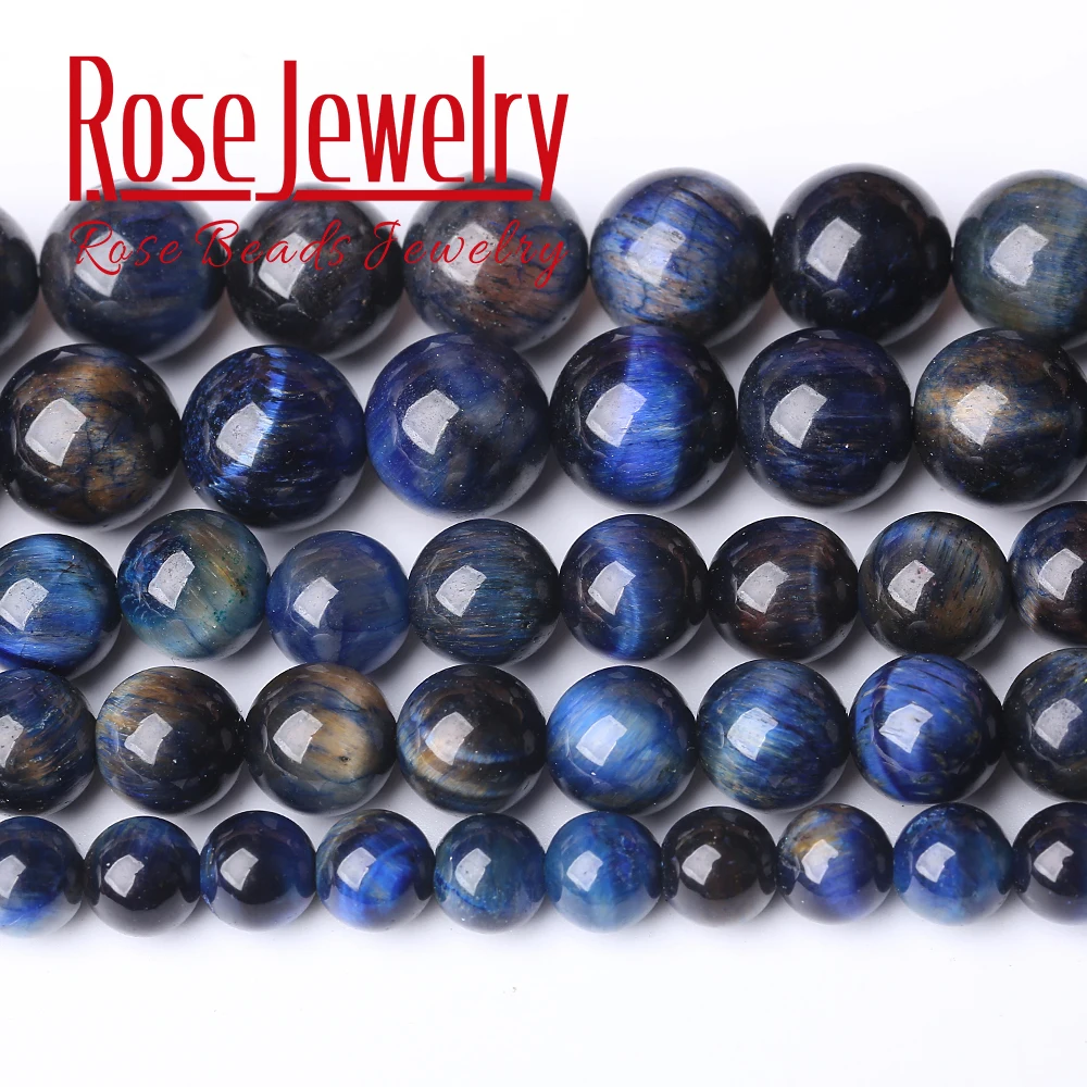 Тигровый глаз бусины, тигровый глаз камень ювелирных изделий из натурального камня Lapis синий круглых бусин пространство свободные бусины для изготовления ювелирных изделий 6/8/10/12 мм браслет 15 'оптовая продажа