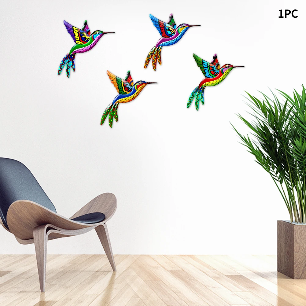 

Кованая Колибри для сада, спальни, офиса, настенное украшение, универсальный домашний декор для гостиной, художественное украшение для дома и улицы