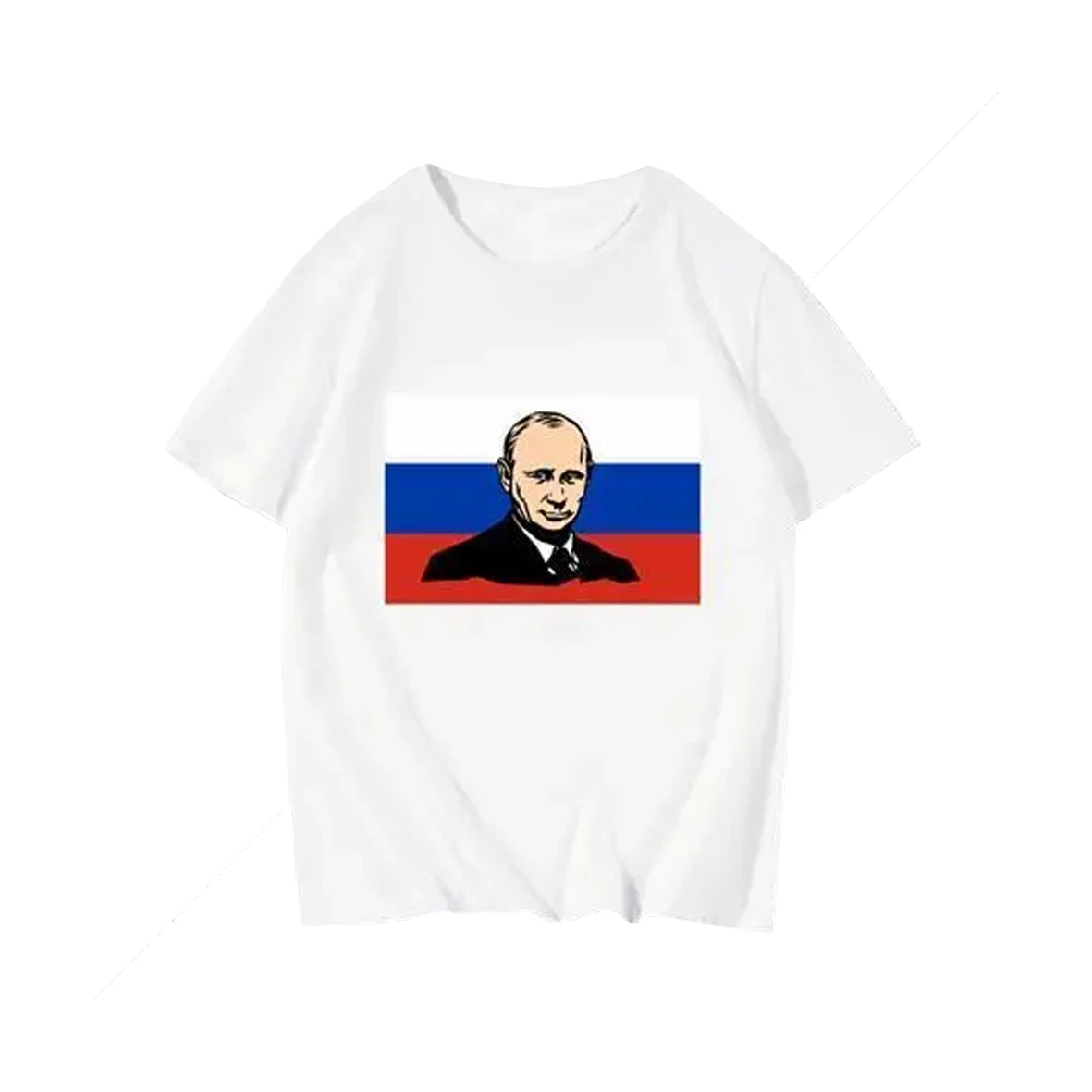

Putin Vladimir Creative Design Russian President T-Shirt. Summer The High Quality O-Neck Short Sleeve Mens T Shirt New путин 5XL