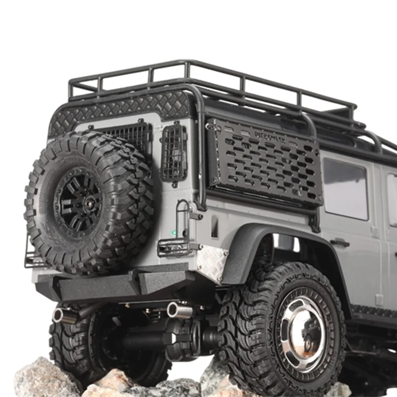Металлическое украшение хвостовой части выхлопной трубы для Traxxas TRX4M 1/18 RC Crawler Car