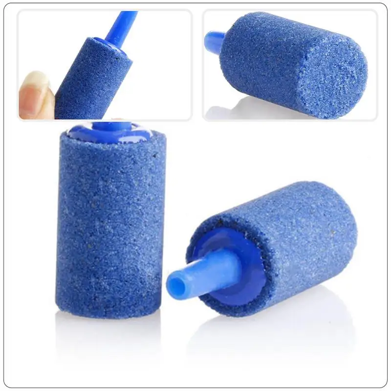 50Pcs Air Bubblers Compact Bubble Stones Aquarium Gas Stone Sand Fish Tank Oxygen Head Cylindrical Disk |