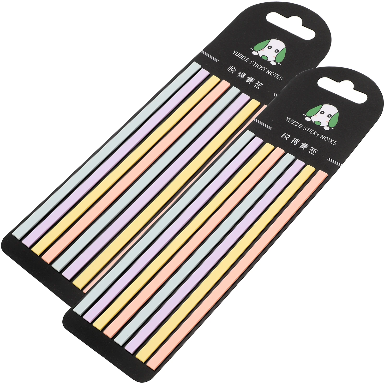 

2 Bags Stickers Marker Colorful Notebooks The Colored Sticky Notess Book Tabs For Annotating Books Aesthetic for Indoor