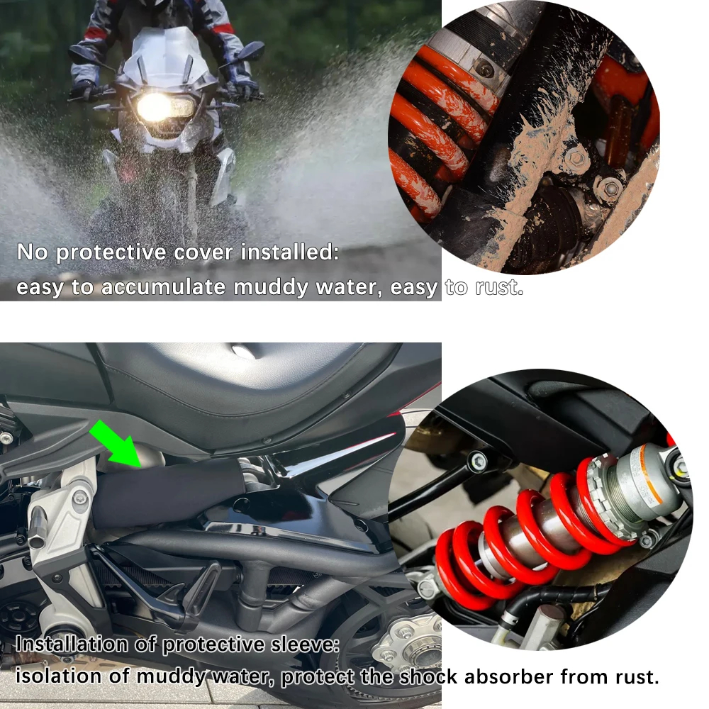 Задняя защитная крышка вилки для мотоцикла Kawasaki ER6N ER6F |