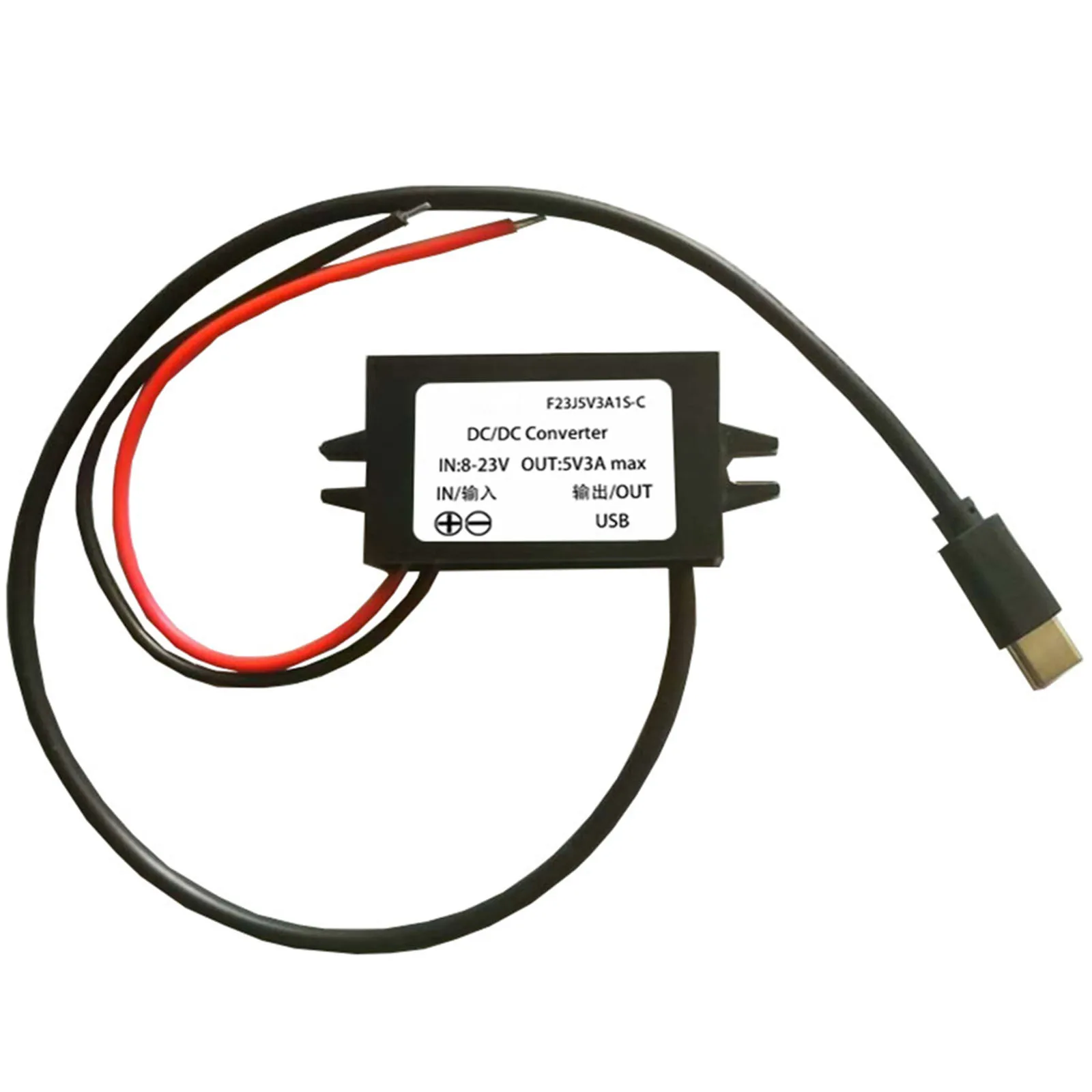 

12V To 5V 3A Converter Type-C USB C DC-DC Step Down Module Power Supply Charger Voltage Regulator Waterproof