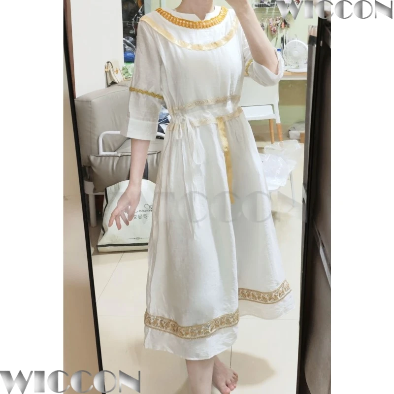 Miquella the Kind головной убор аниме игра Shadow Erdtree косплей костюм парик белое платье для